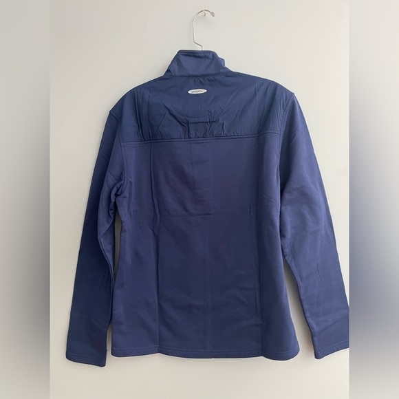 UNTUCKit Women's Ristow Medieval Blue Small 1/2 Zip Fleece Pullover Jacket NWT - Picture 11 of 16